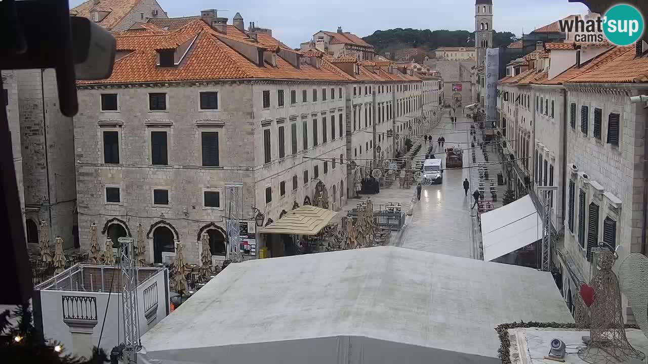 Live Webcam Dubrovnik Stradun