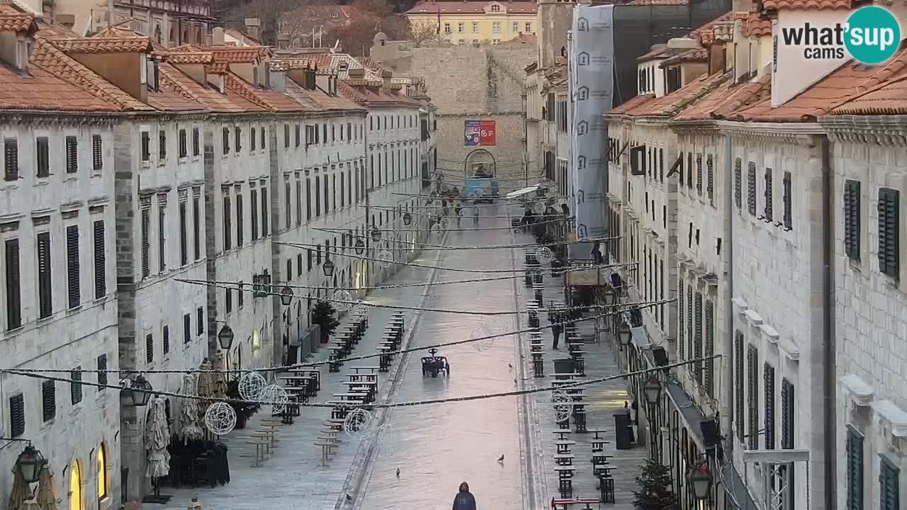 Live Webcam Dubrovnik Stradun