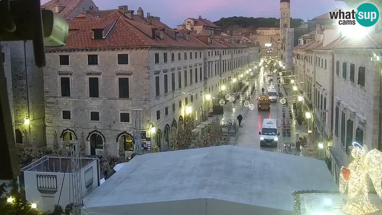 Kamera v živo Dubrovnik Stradun / Placa