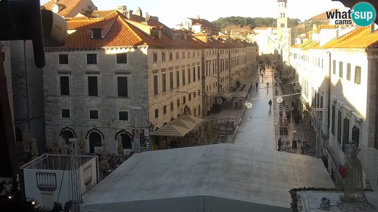 Live Webcam Dubrovnik Stradun