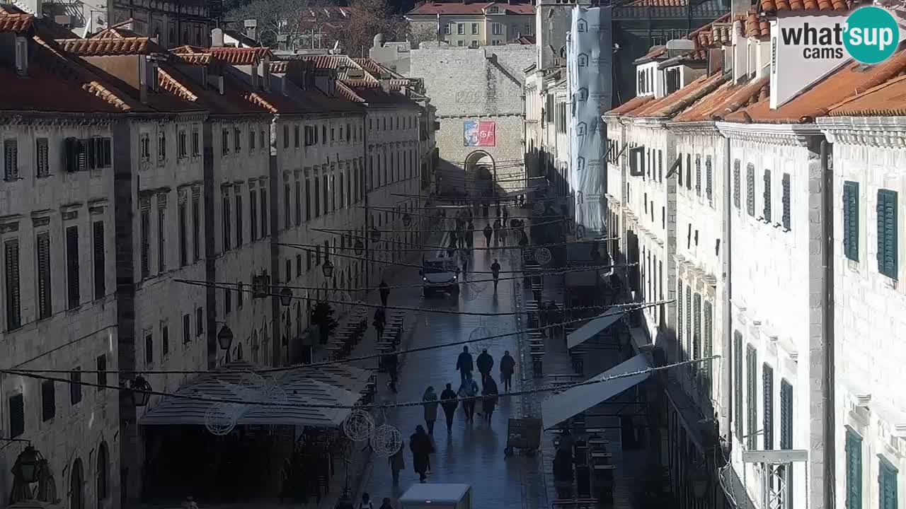 Kamera v živo Dubrovnik Stradun / Placa