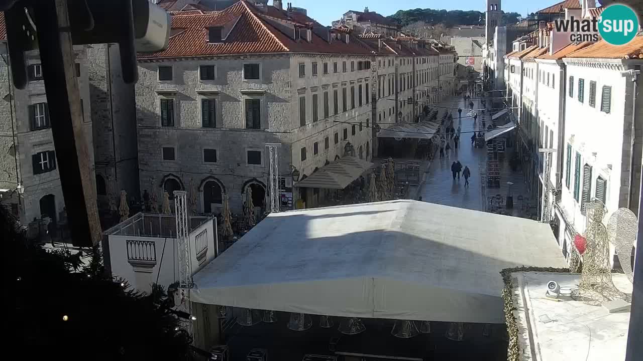 Webcam Ragusa (Dubrovnik) Stradun