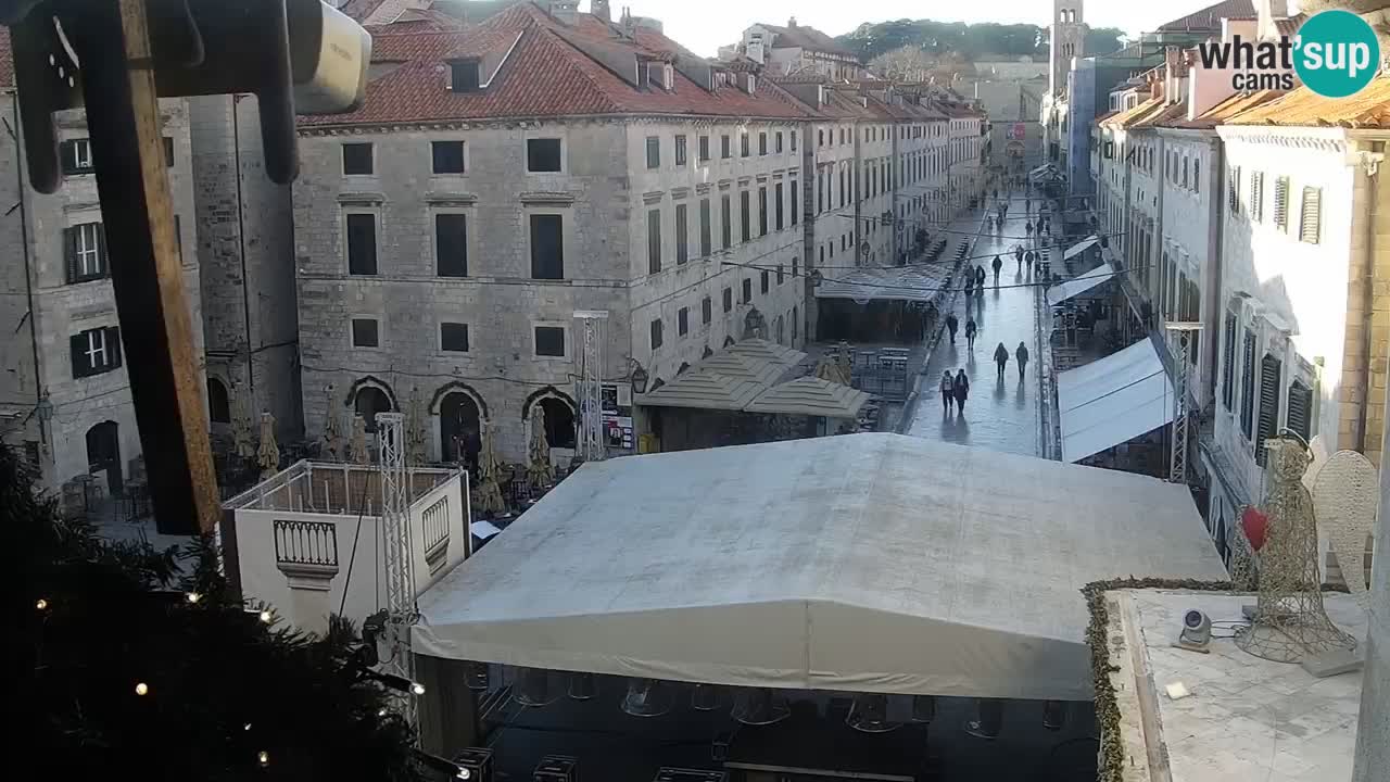 Webcam Ragusa (Dubrovnik) Stradun