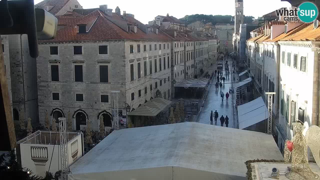 Live Webcam Dubrovnik Stradun