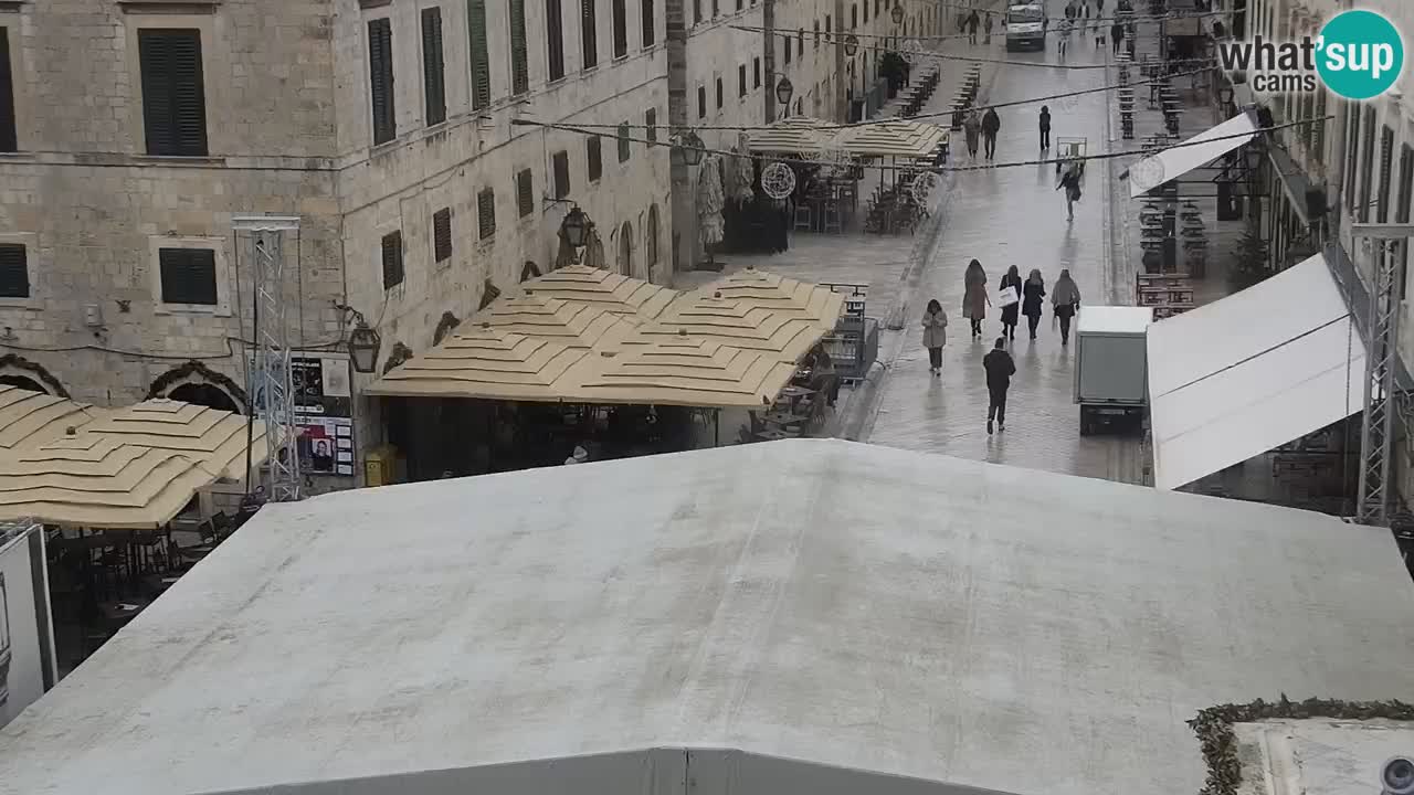 Live Webcam Dubrovnik Stradun