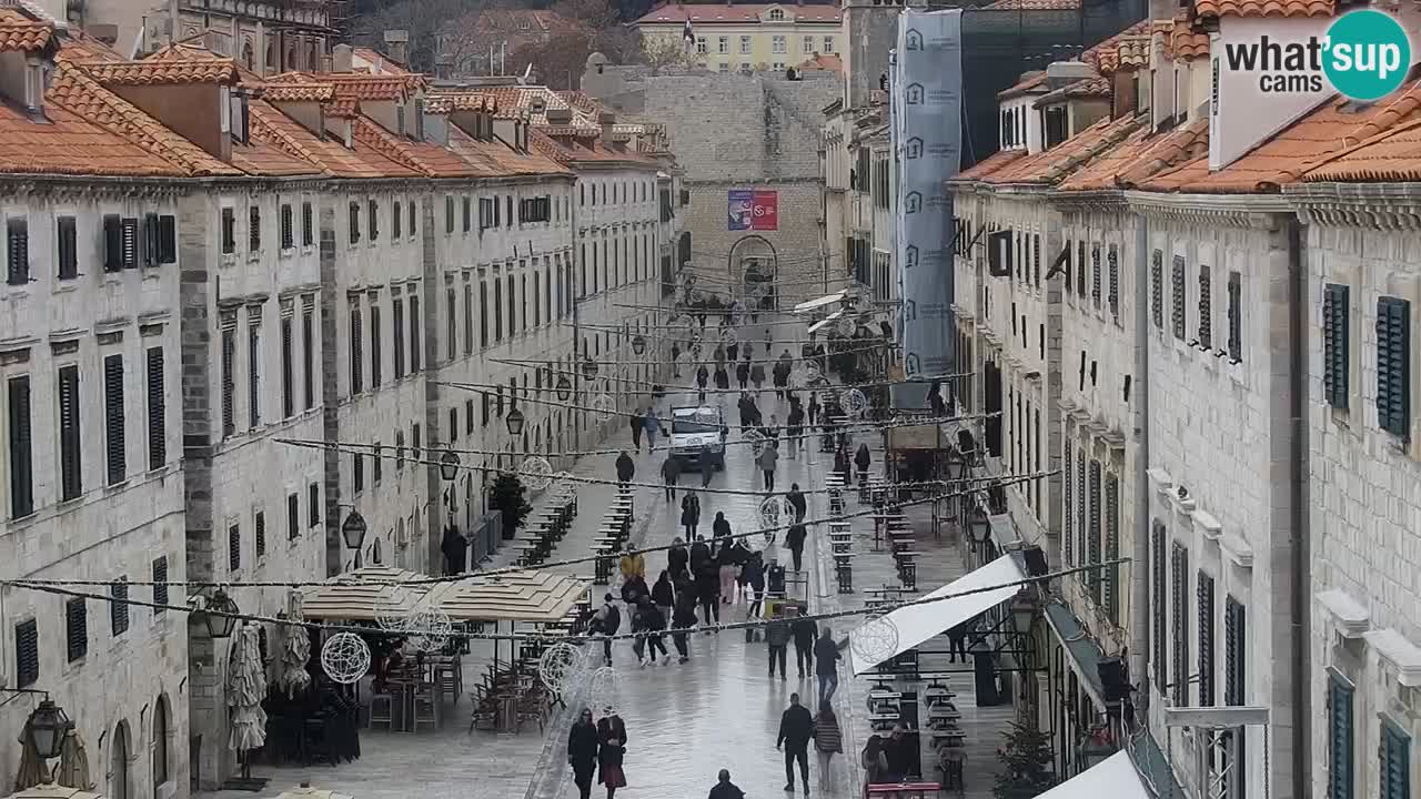 Kamera v živo Dubrovnik Stradun / Placa
