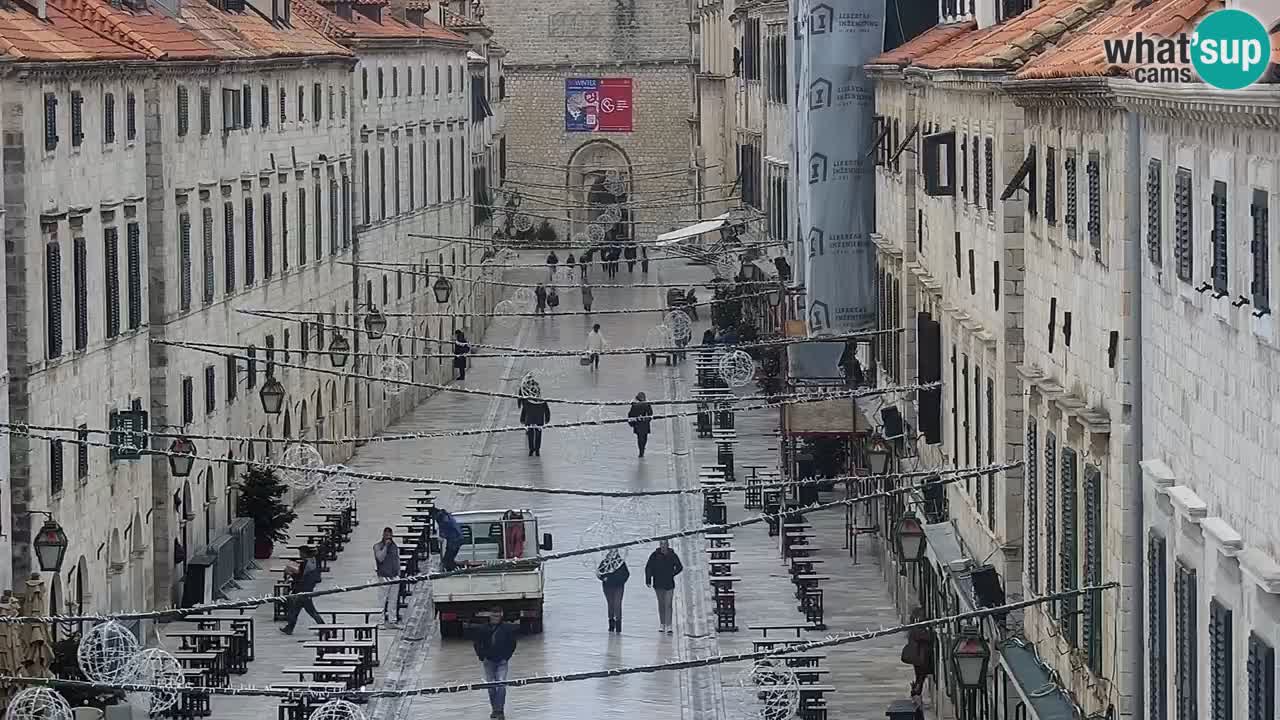 Kamera v živo Dubrovnik Stradun / Placa