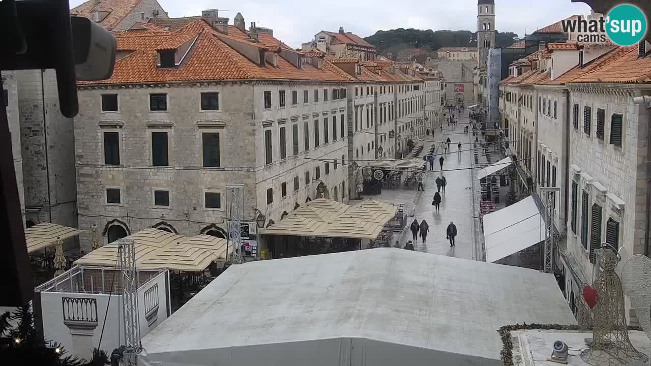 Webcam Ragusa (Dubrovnik) Stradun