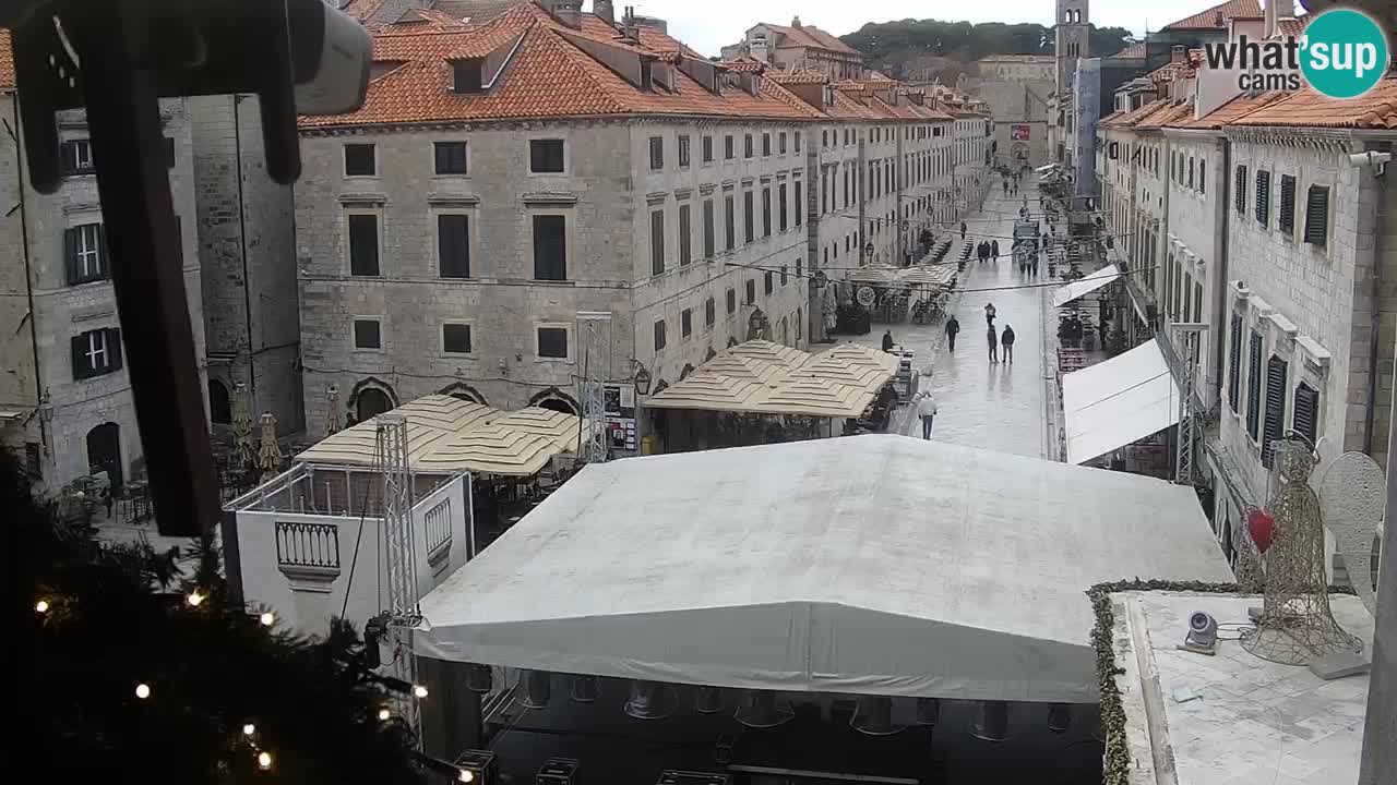 Webcam Ragusa (Dubrovnik) Stradun