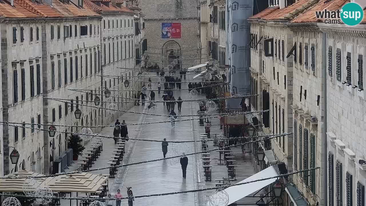 Webcam Ragusa (Dubrovnik) Stradun
