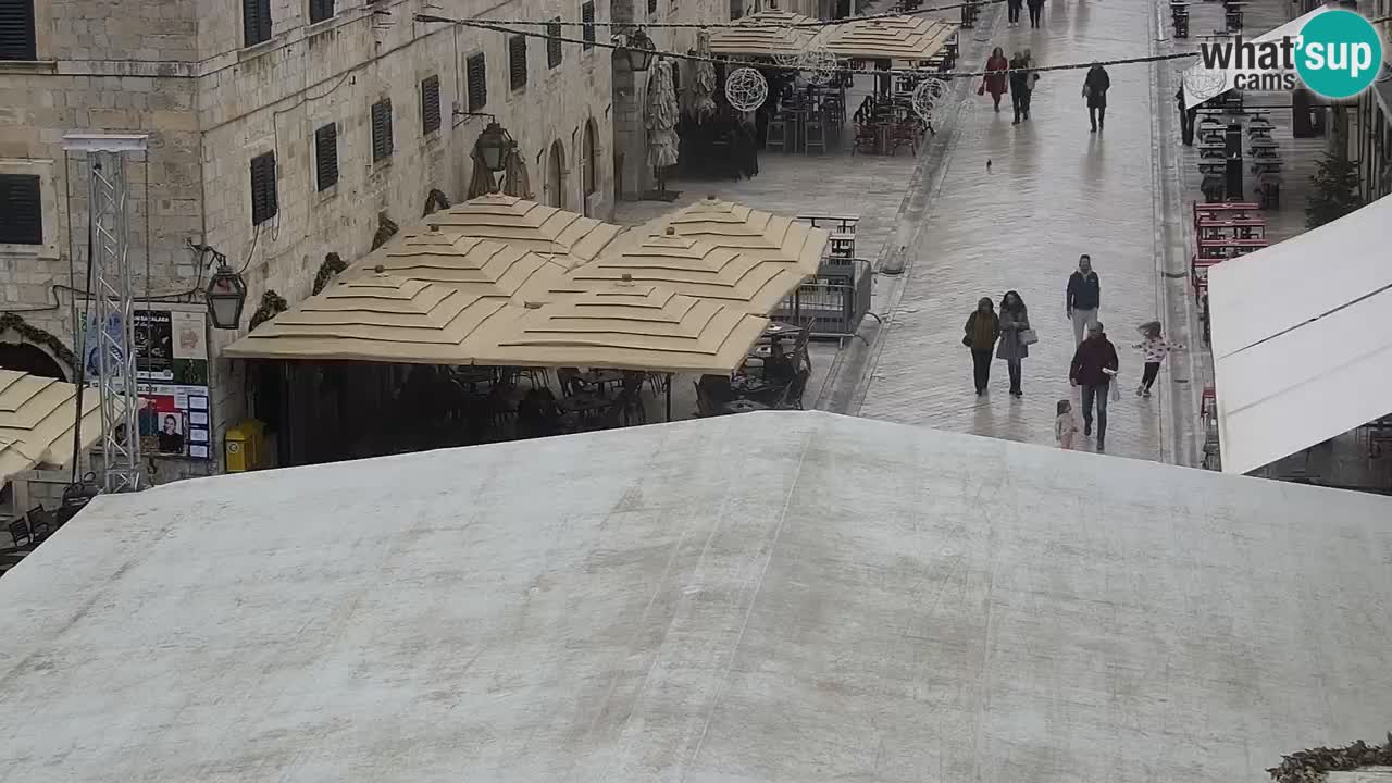 Livecam Dubrovnik Stradun