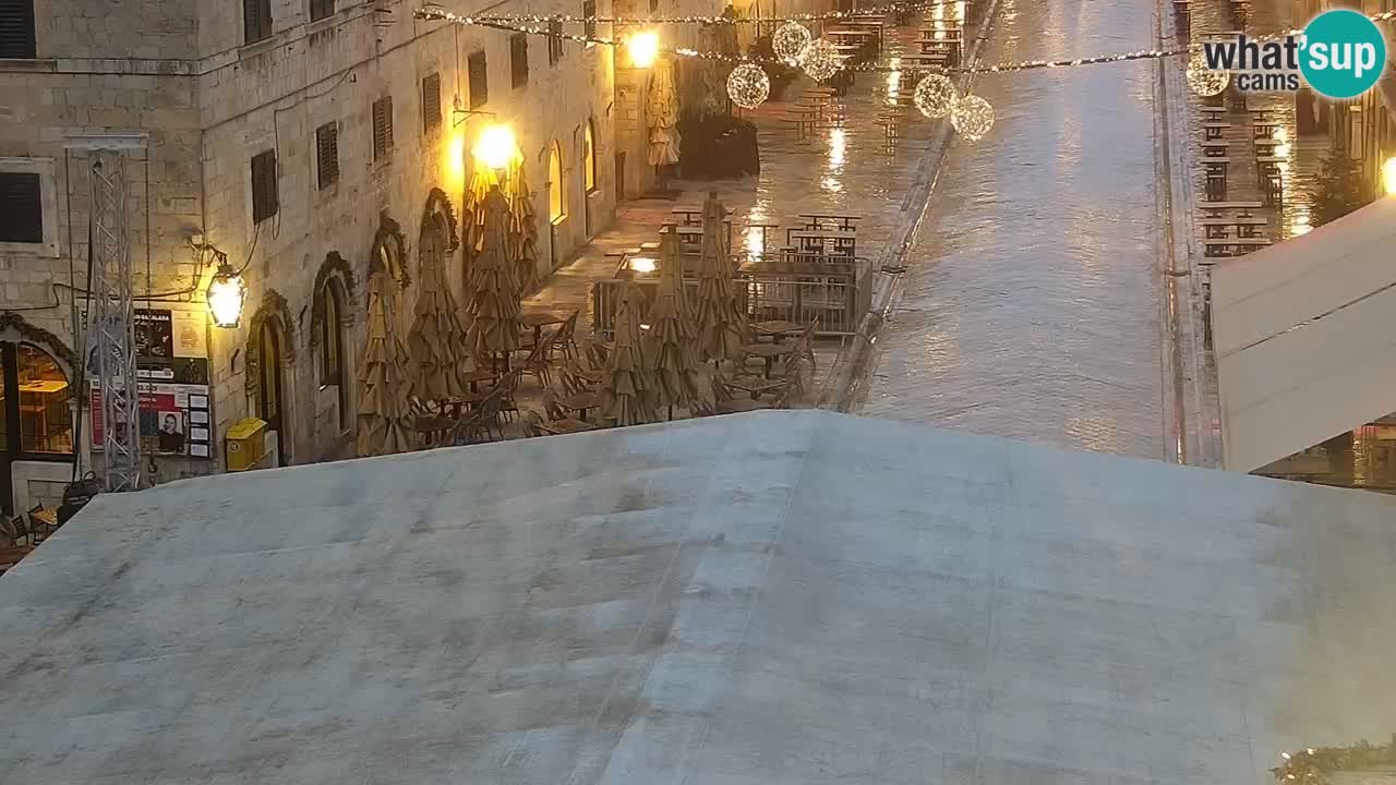 Live Webcam Dubrovnik Stradun