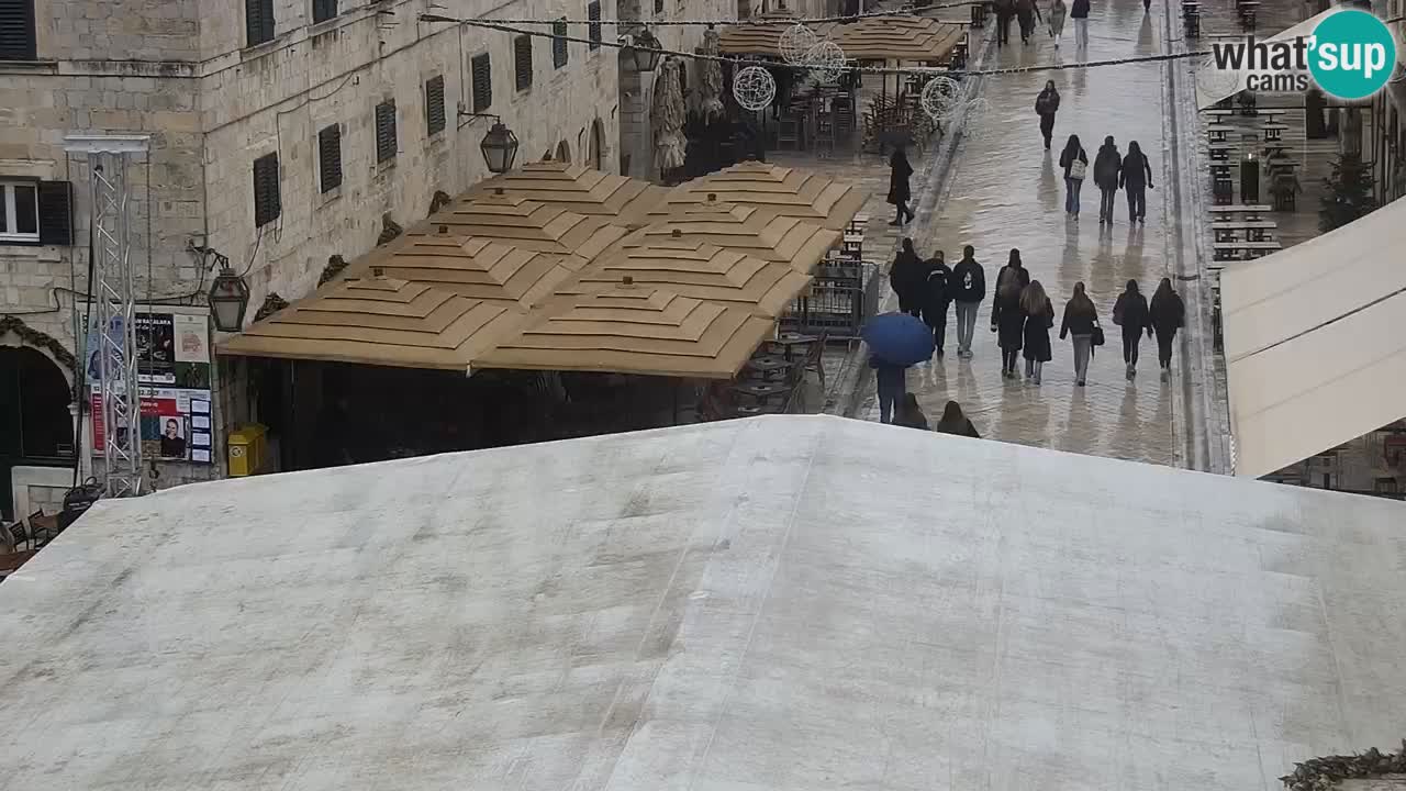 Webcam Ragusa (Dubrovnik) Stradun