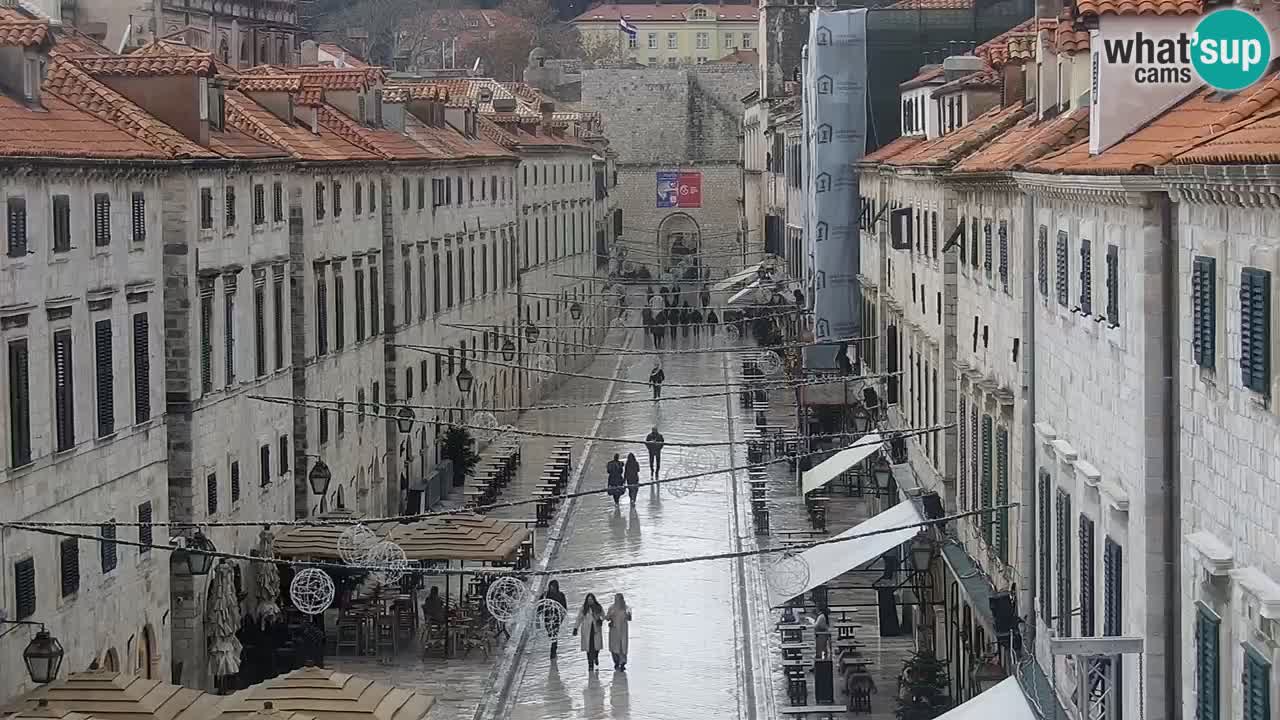 Kamera v živo Dubrovnik Stradun / Placa