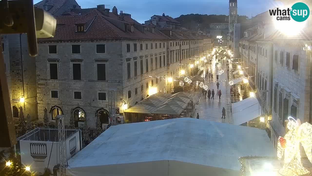 Kamera v živo Dubrovnik Stradun / Placa