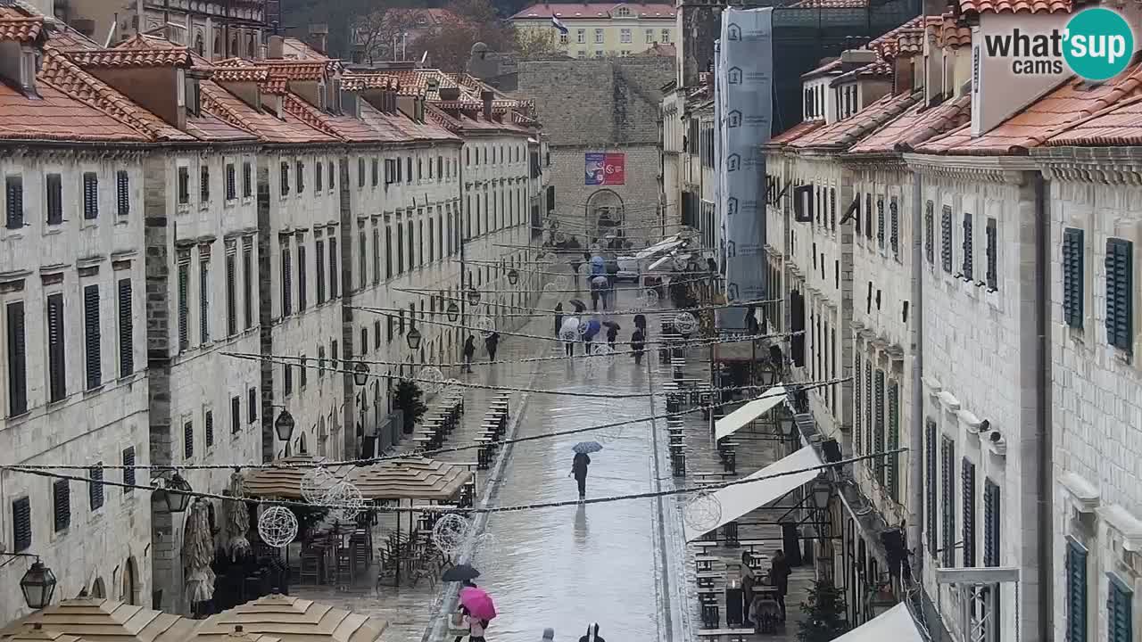 Kamera v živo Dubrovnik Stradun / Placa