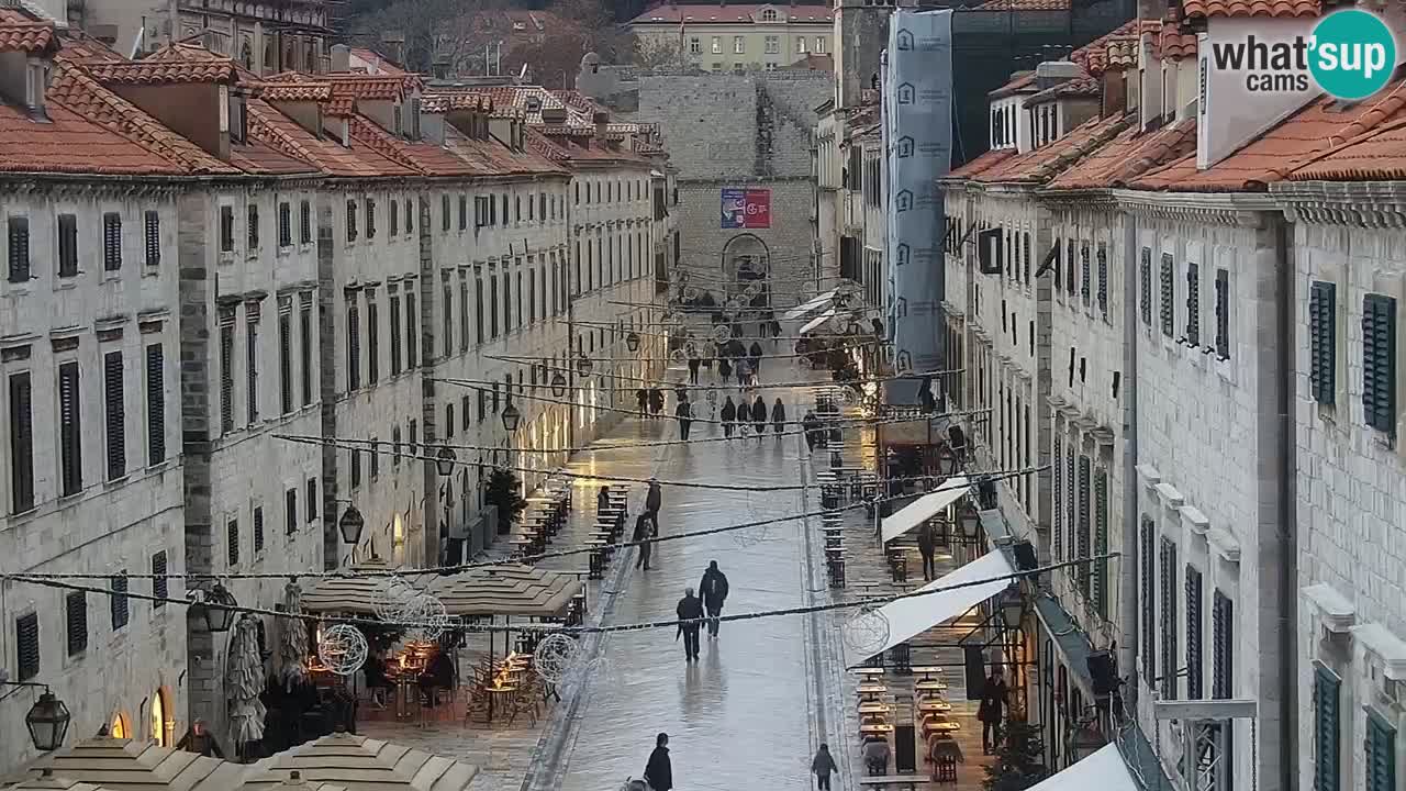 Kamera v živo Dubrovnik Stradun / Placa