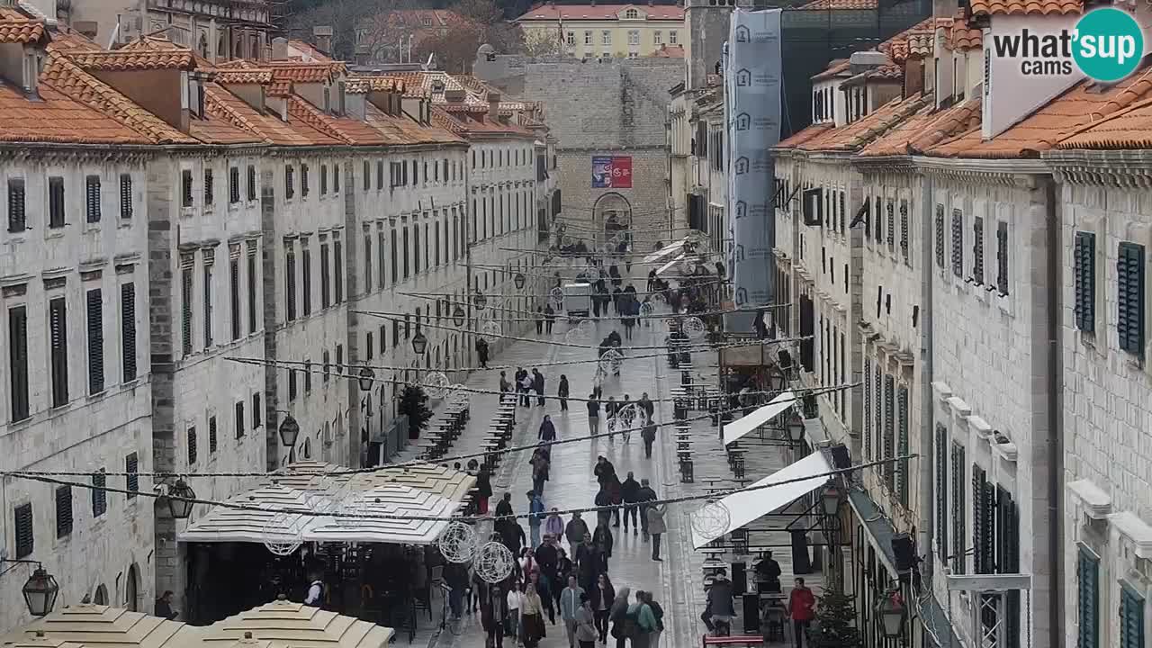 Kamera v živo Dubrovnik Stradun / Placa