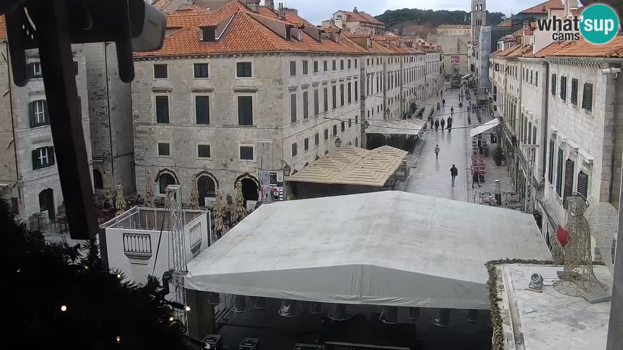 Kamera v živo Dubrovnik Stradun / Placa