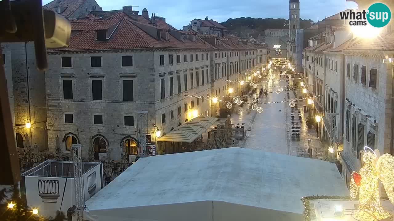 Kamera v živo Dubrovnik Stradun / Placa