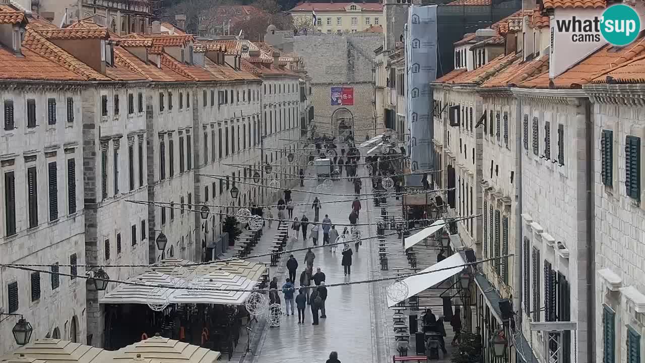 Webcam Ragusa (Dubrovnik) Stradun