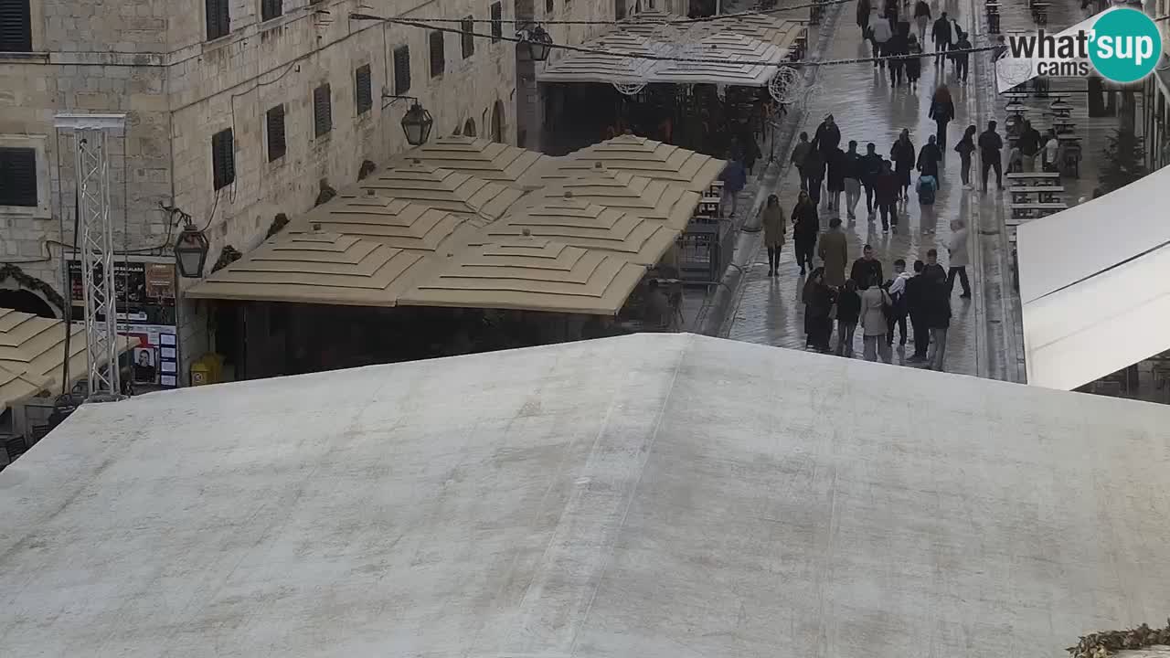 Kamera v živo Dubrovnik Stradun / Placa