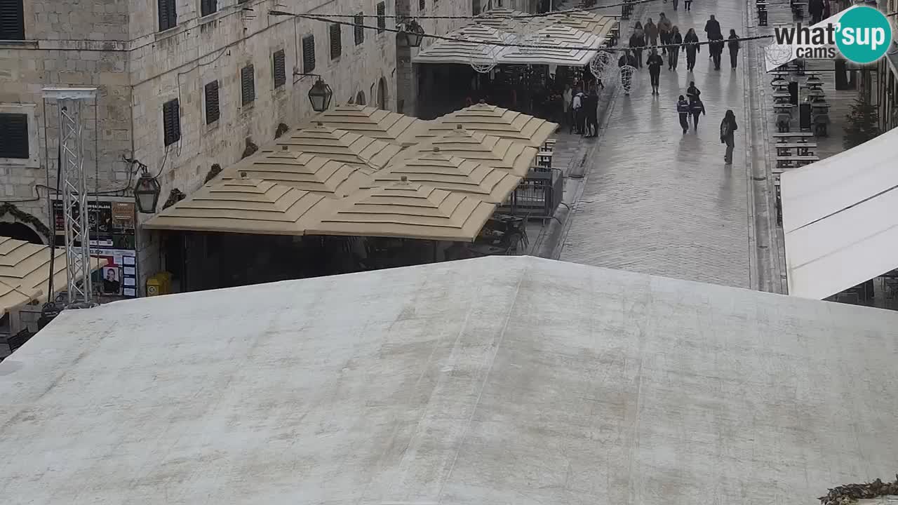 Kamera v živo Dubrovnik Stradun / Placa