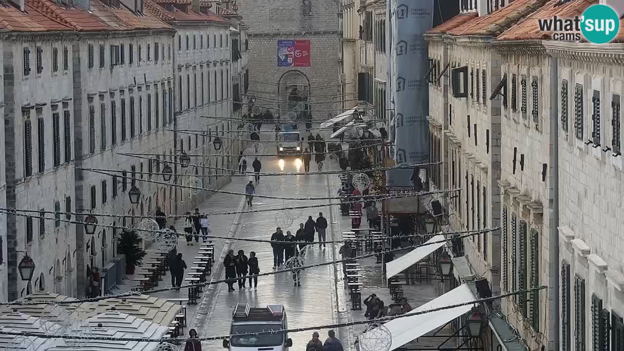 Kamera v živo Dubrovnik Stradun / Placa