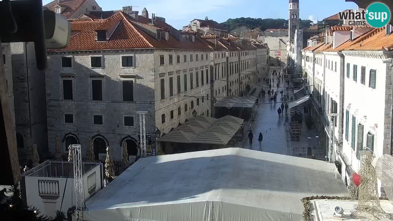 Webcam Ragusa (Dubrovnik) Stradun