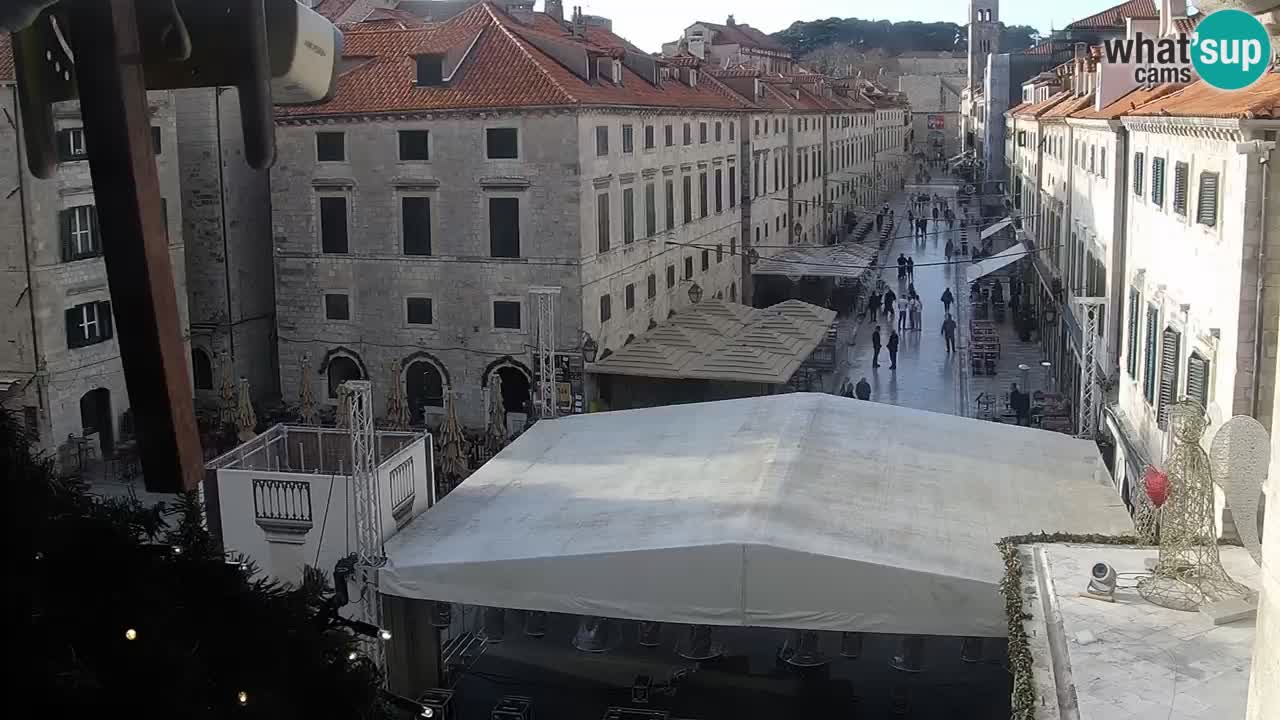 Live Webcam Dubrovnik Stradun
