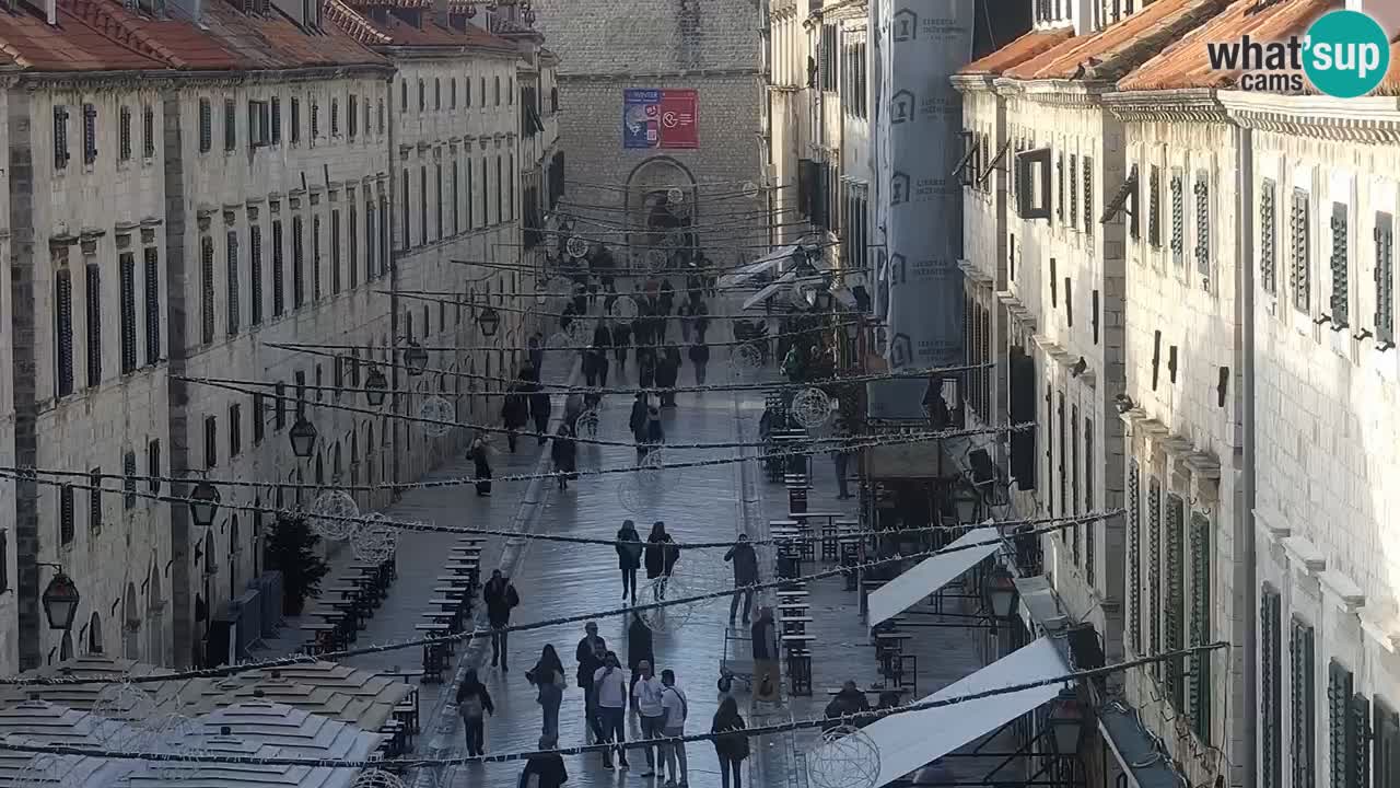 Webcam Ragusa (Dubrovnik) Stradun