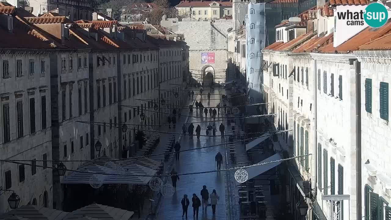 Live Webcam Dubrovnik Stradun