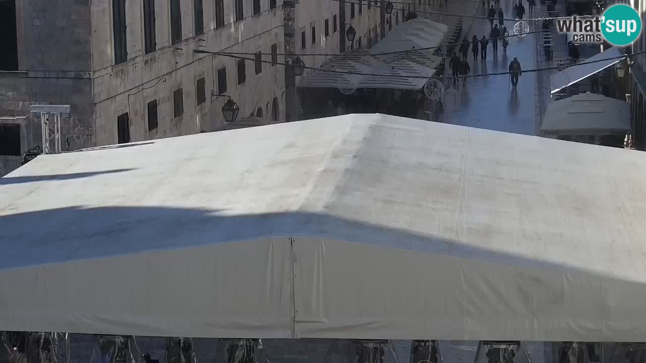 Live Webcam Dubrovnik Stradun