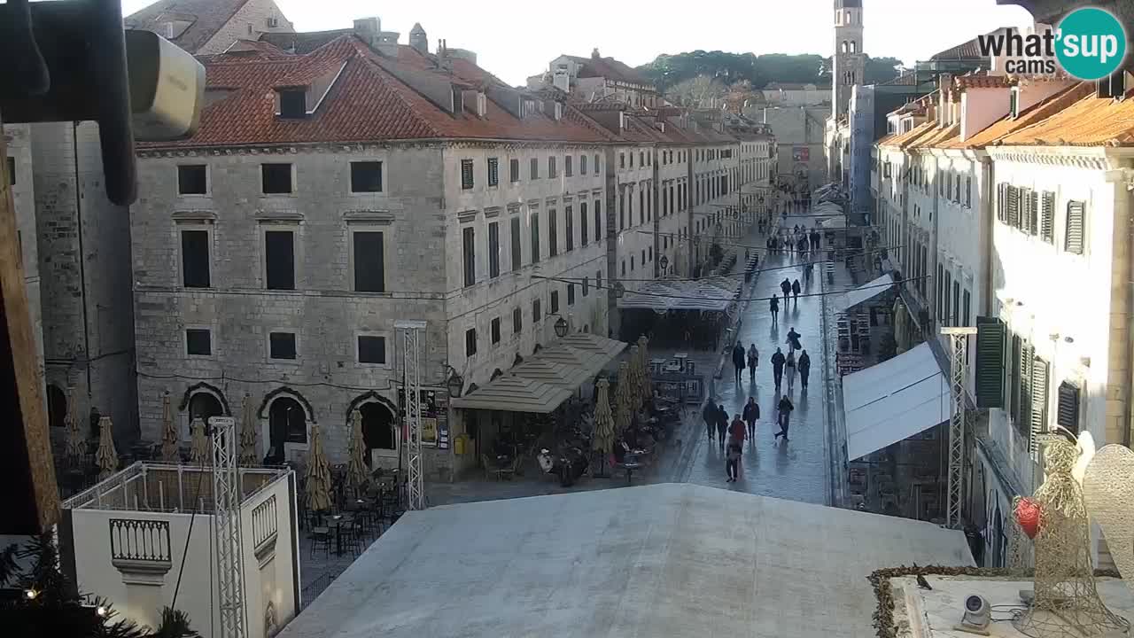 Kamera v živo Dubrovnik Stradun / Placa