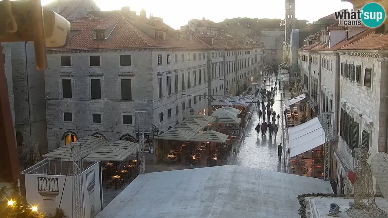 Kamera v živo Dubrovnik Stradun / Placa