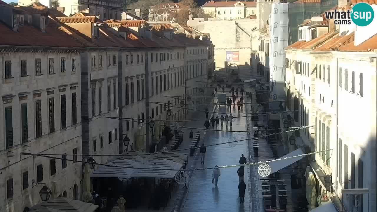 Live Webcam Dubrovnik Stradun