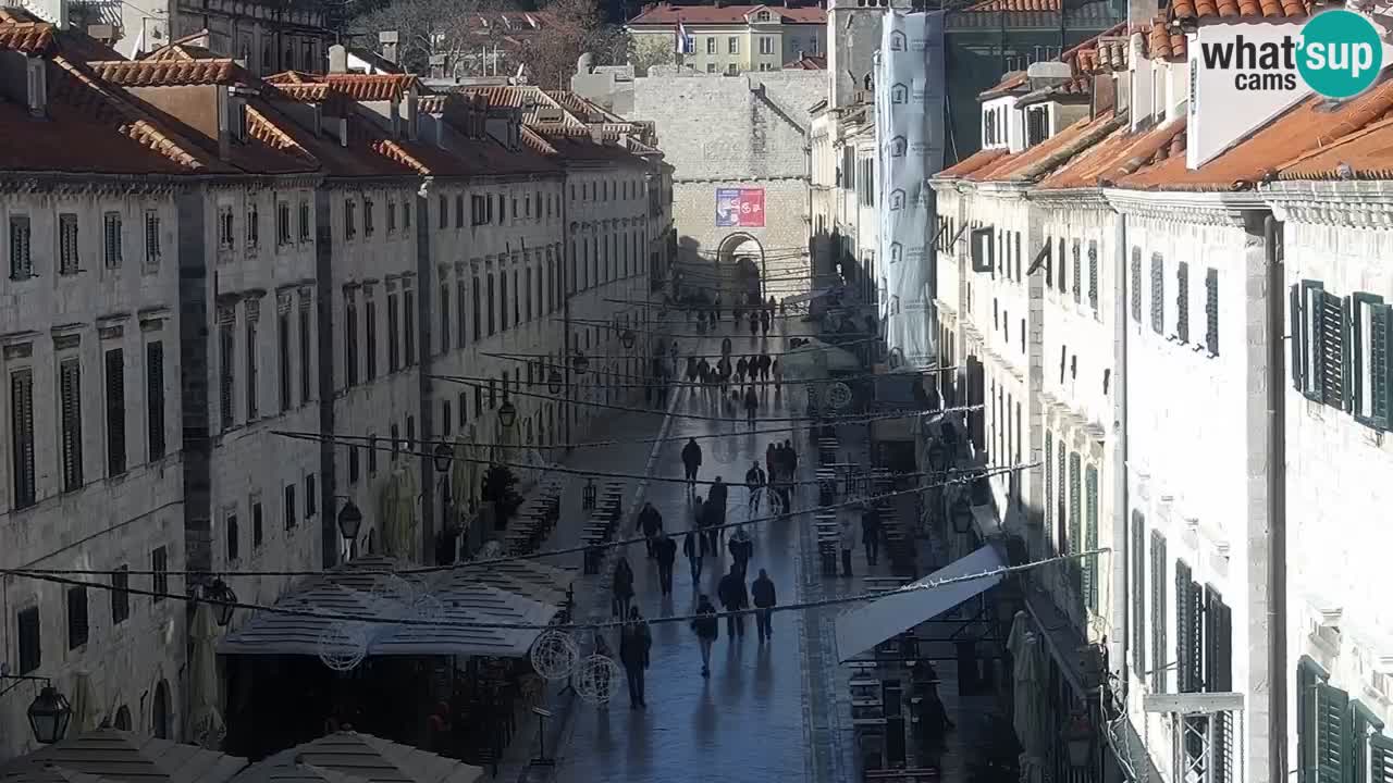 Live Webcam Dubrovnik Stradun