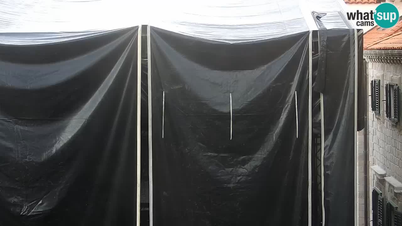 Kamera v zivo Dubrovnik – panorama na stari del mesta