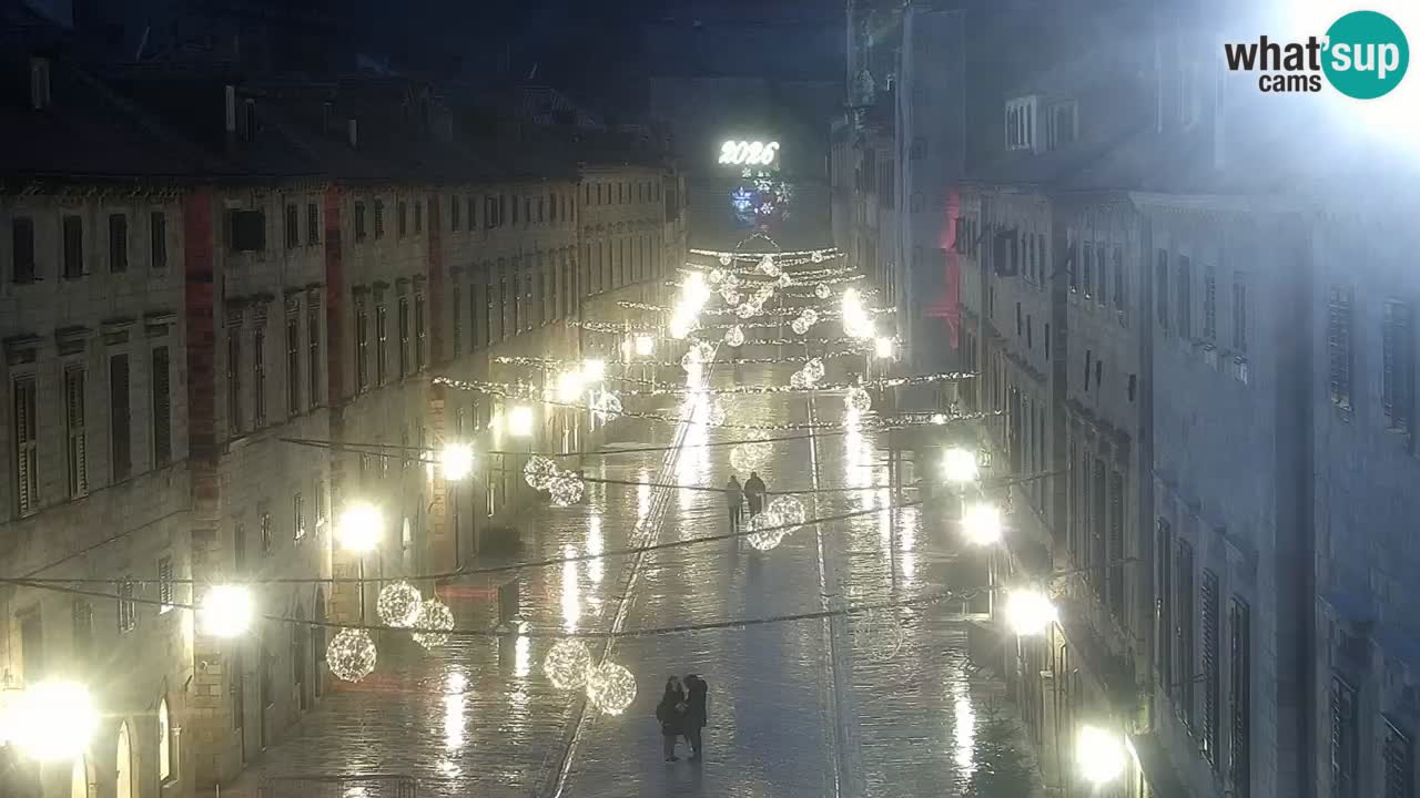 Live Webcam Dubrovnik Stradun