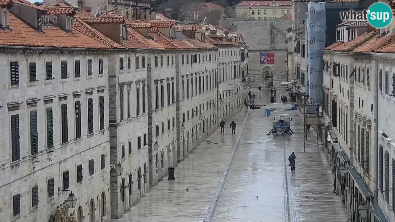 Live Webcam Dubrovnik Stradun