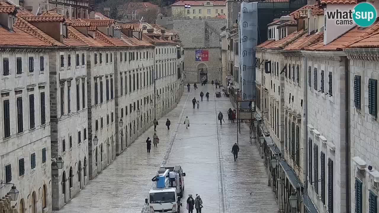 Live Webcam Dubrovnik Stradun