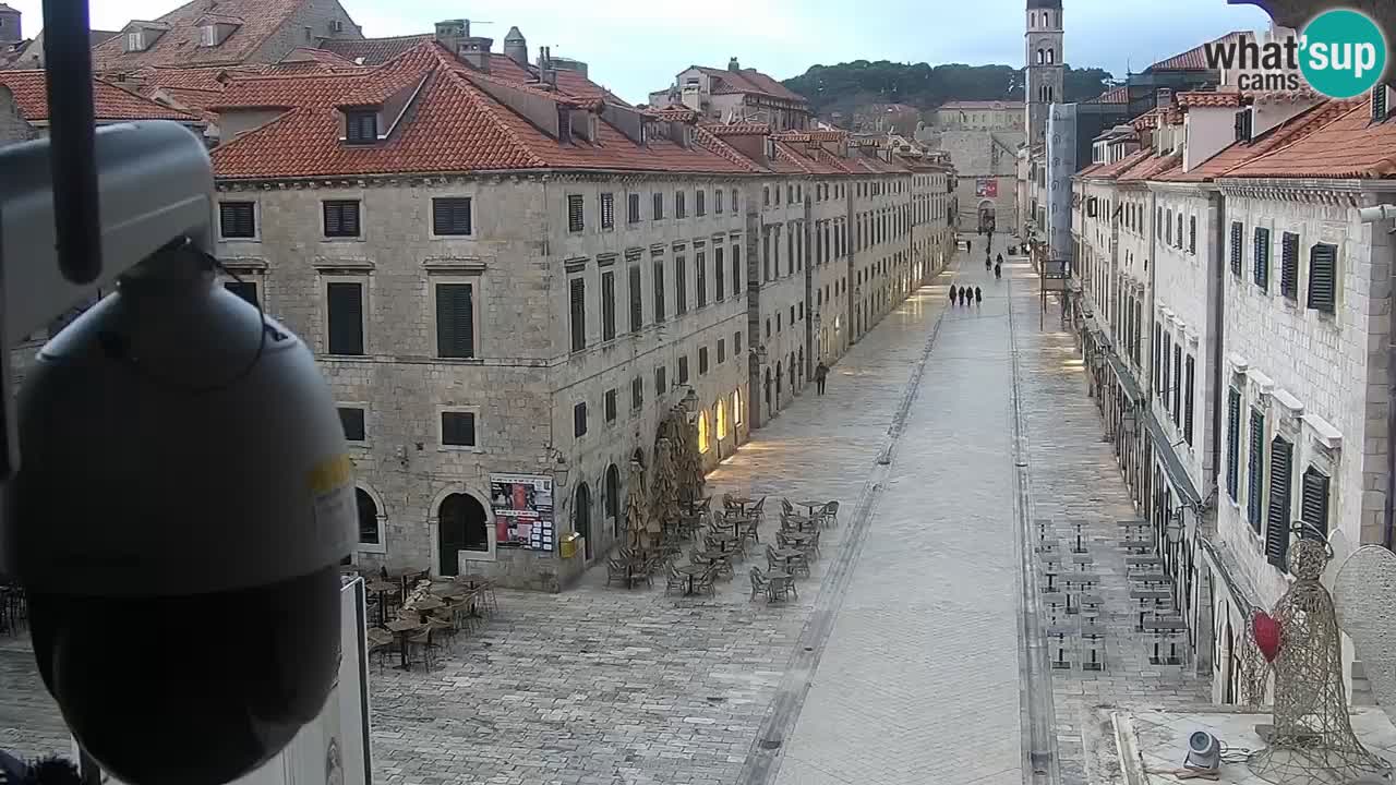 Live Webcam Dubrovnik Stradun