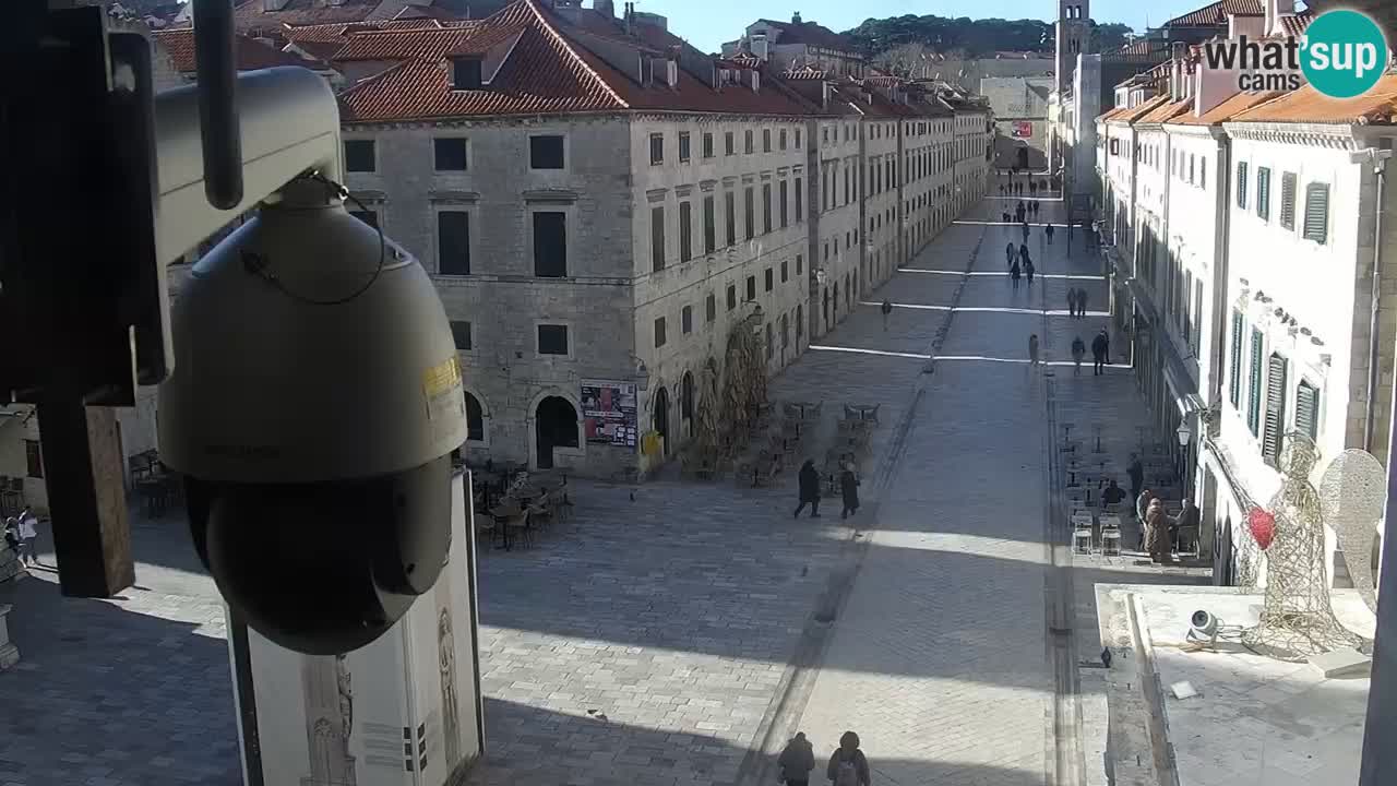 Live Webcam Dubrovnik Stradun