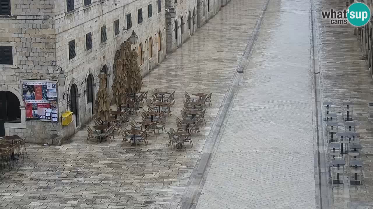 Kamera v živo Dubrovnik Stradun / Placa