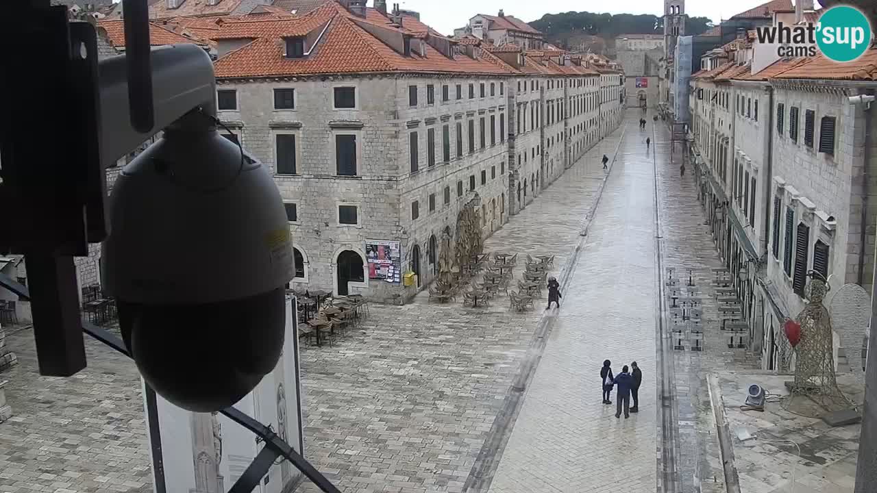 Live Webcam Dubrovnik Stradun