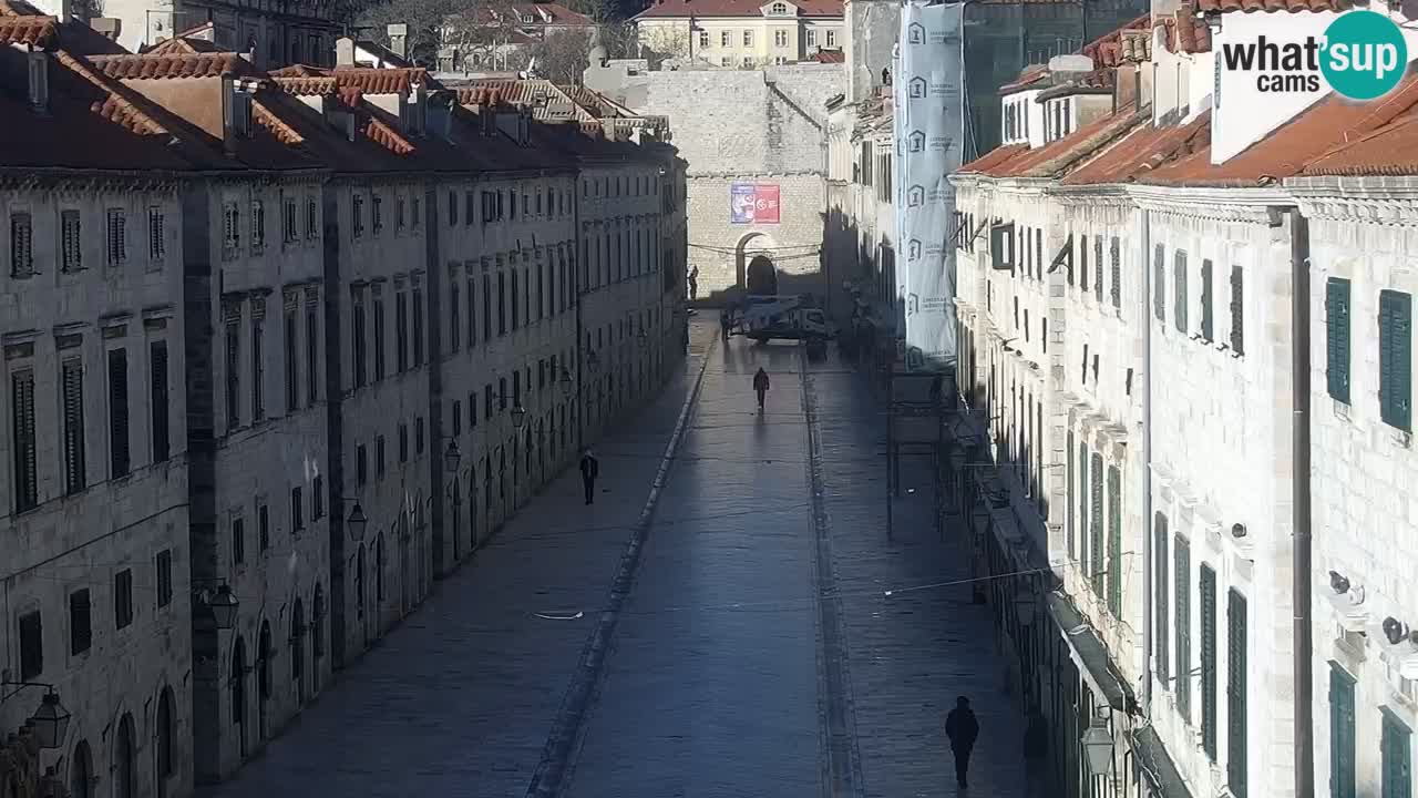 Live Webcam Dubrovnik Stradun