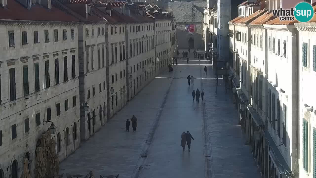 Kamera v živo Dubrovnik Stradun / Placa