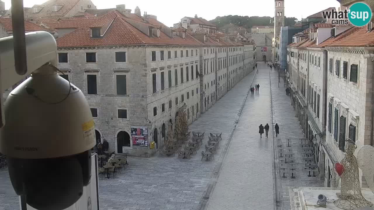 Live Webcam Dubrovnik Stradun
