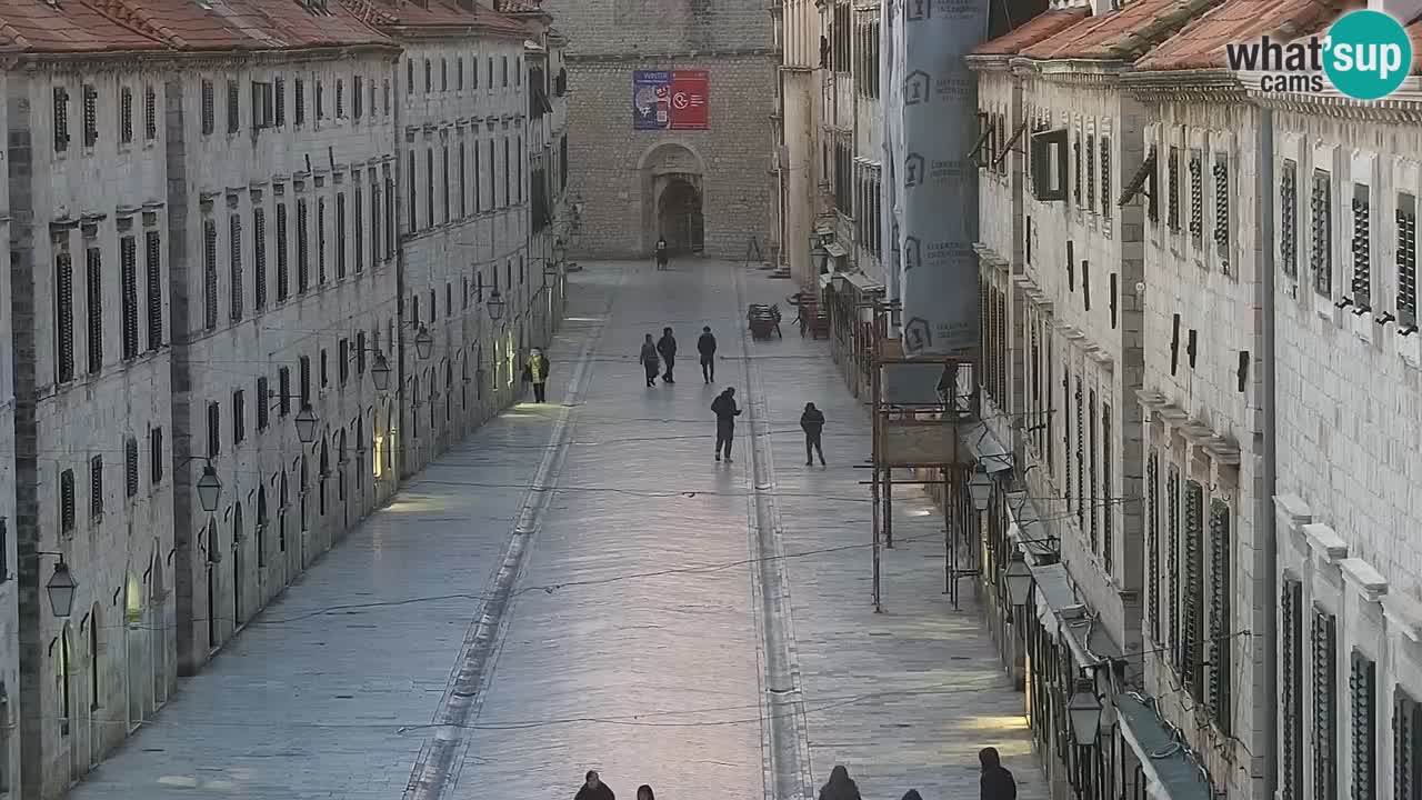 Live Webcam Dubrovnik Stradun