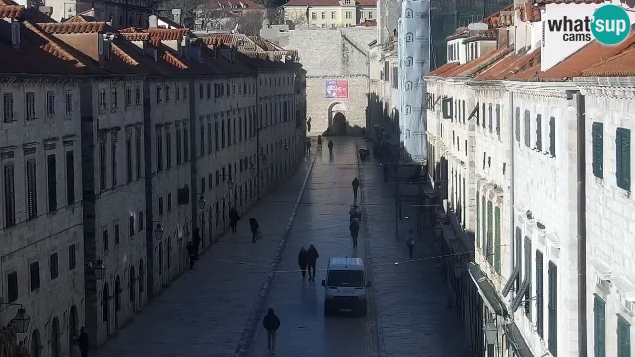Live Webcam Dubrovnik Stradun